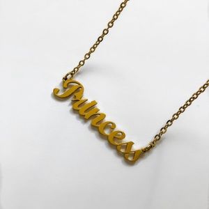 Gold Princess Necklace